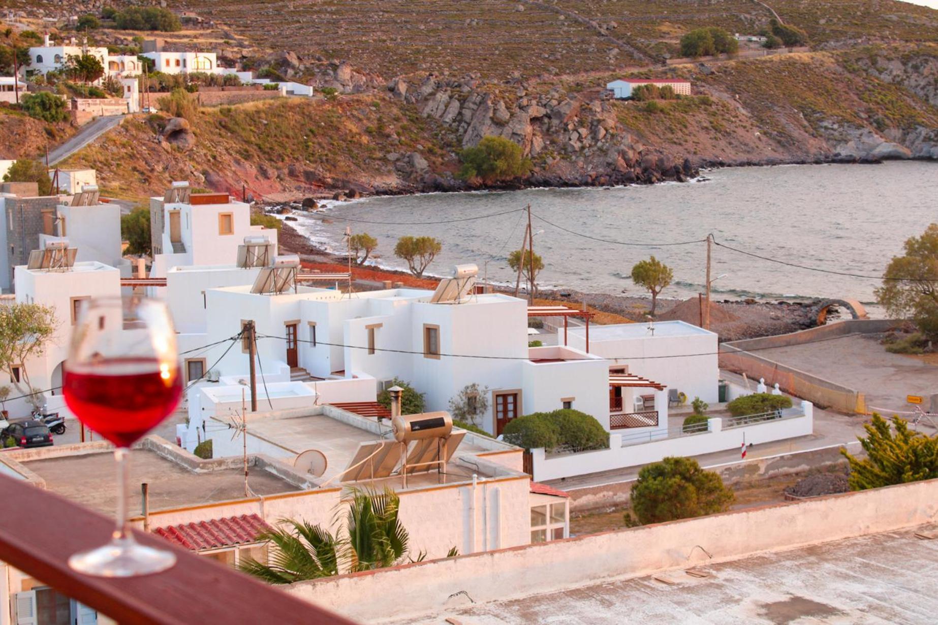 Mistral-Patmos Aparthotel Skala  Bagian luar foto