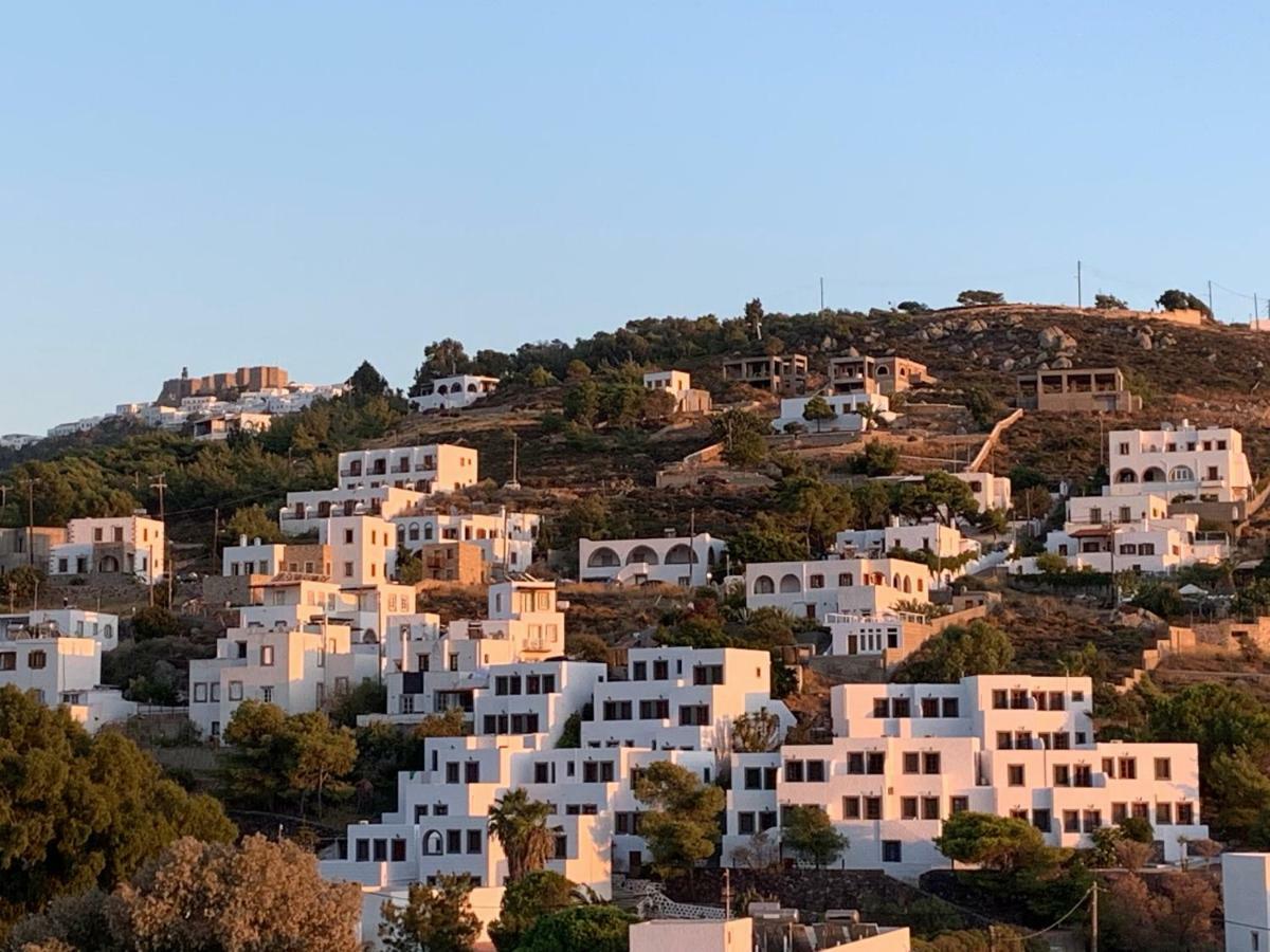 Mistral-Patmos Aparthotel Skala  Bagian luar foto